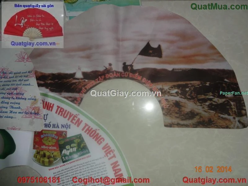 Hướng dẫn cách làm quạt giấy