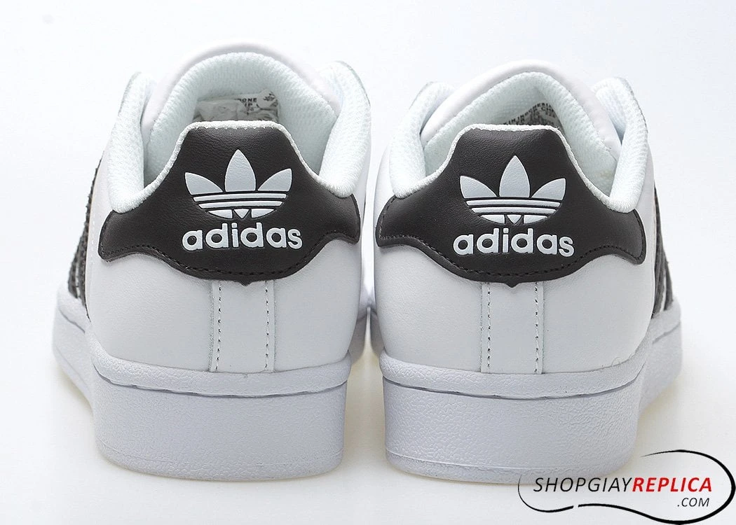 Giày Adidas Superstar trắng sọc đen Rep 1:1
