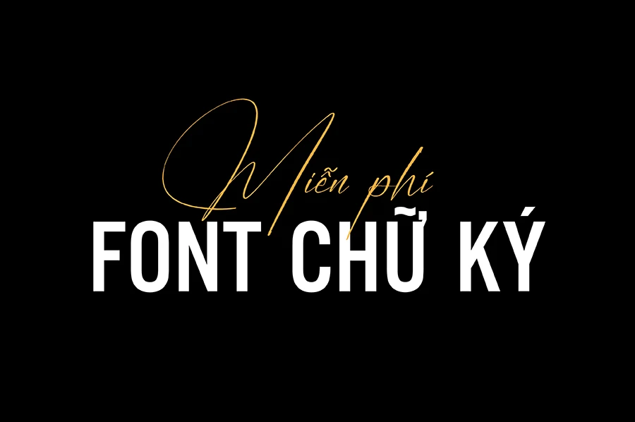 Khám Phá Font Chữ Ký Việt Hóa Độc Đáo