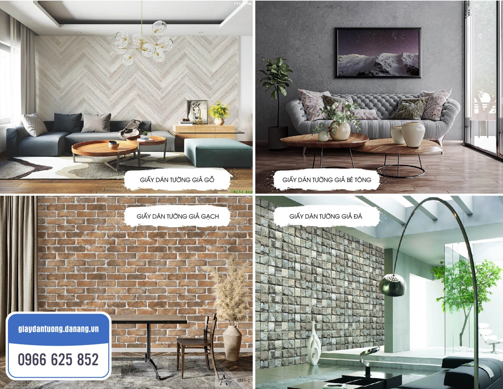 Giấy dán tường Đà Nẵng, Tư vấn báo giá thi công giá rẻ