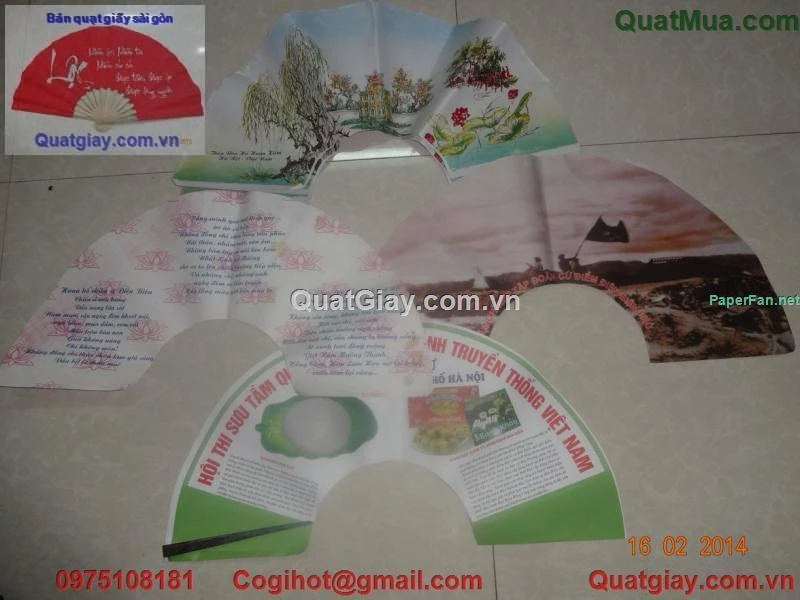 Hướng dẫn cách làm quạt giấy