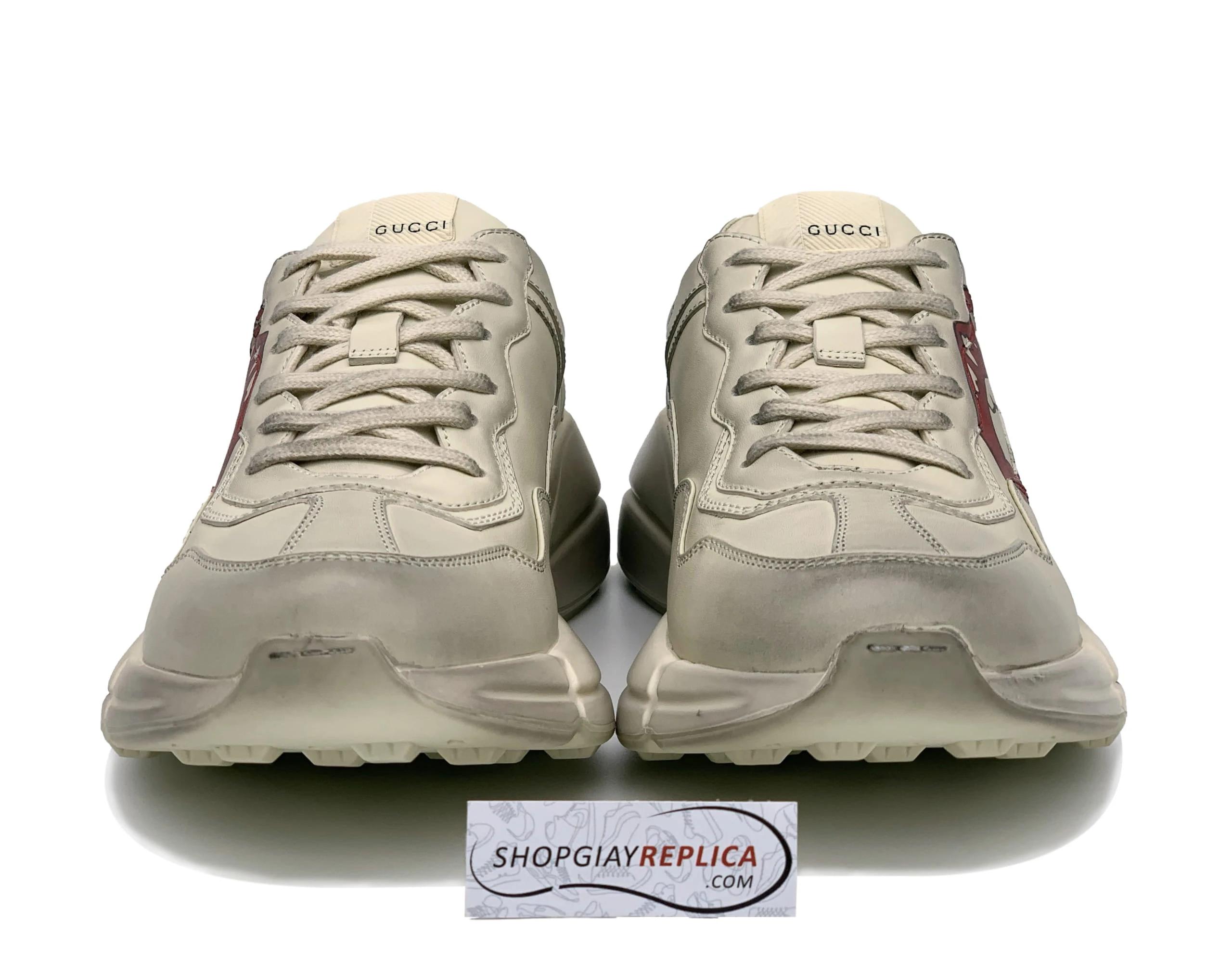 Giày Gucci Dơ Mouth Môi Bẩn Like Auth