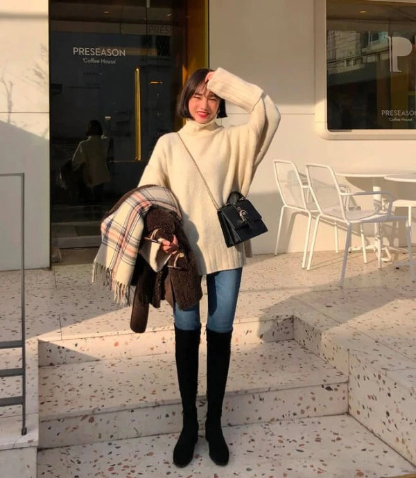 Top 13+ Cách Phối Đồ Với Boot Nữ Cổ Cao Đẹp Chuẩn Fashionista