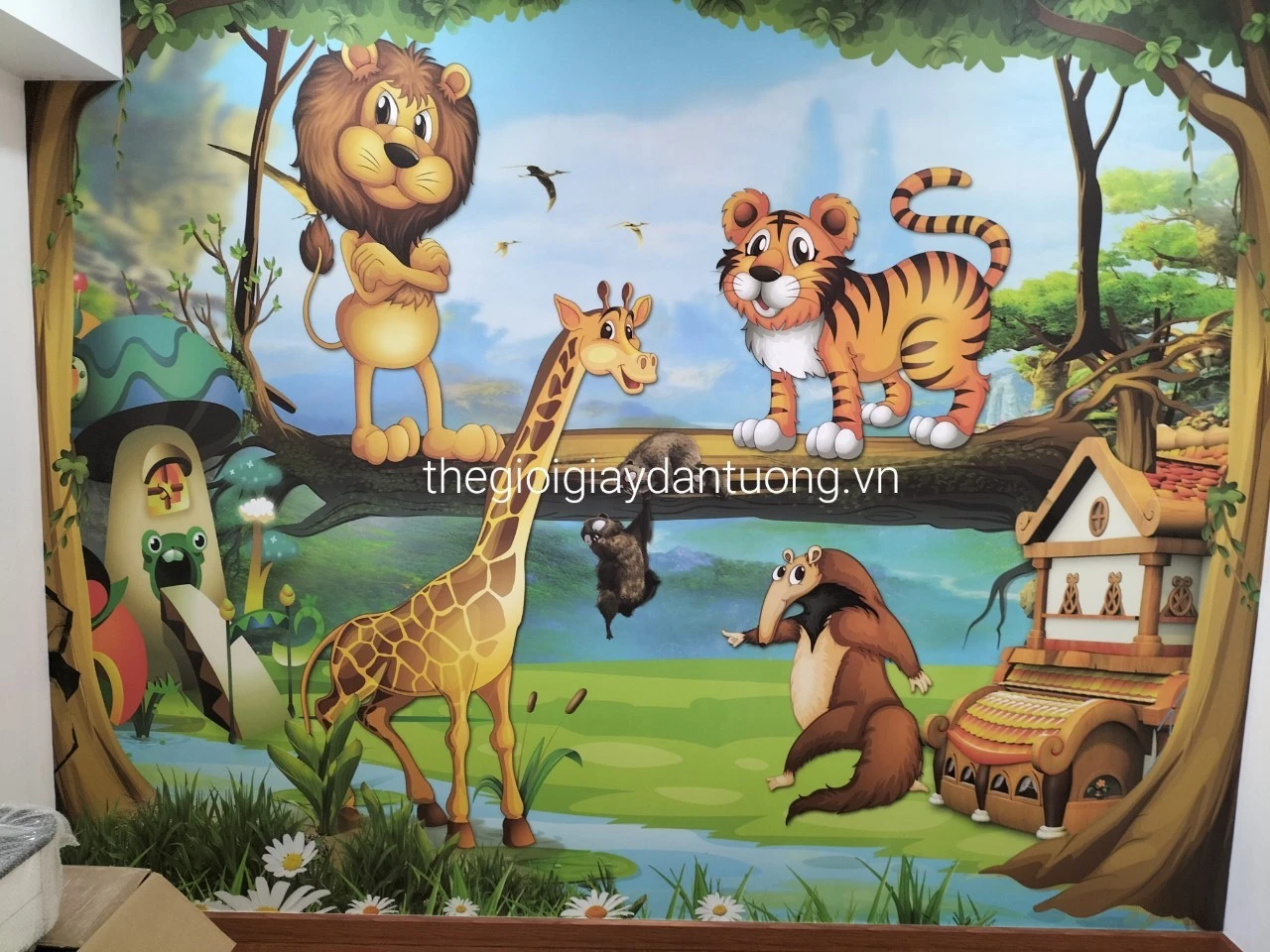 Quy trình thi công giấy dán tường đơn giản nhất