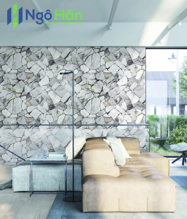 Giấy dán tường giả đá - Lựa chọn hoàn hảo cho không gian