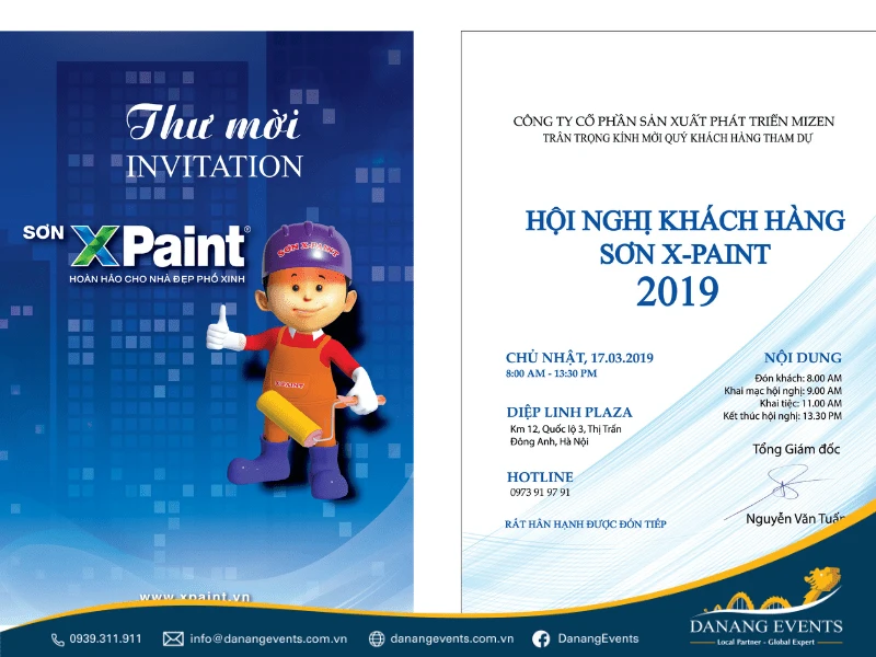 Mẫu giấy mời hội nghị chuyên nghiệp và ấn tượng