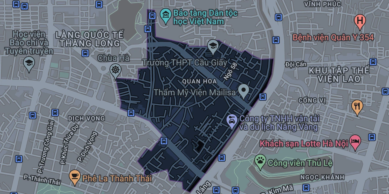 Khám Phá Lịch Sử Phường Quan Hoa Cầu Giấy