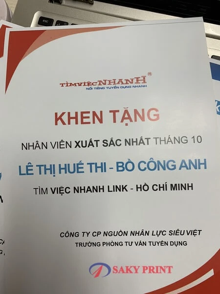 In màu giấy cứng ở đâu