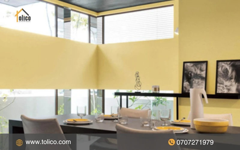 Giấy dán tường bếp chống mỡ, chịu nhiệt cao cấp tại Tolico - Tolico.vn