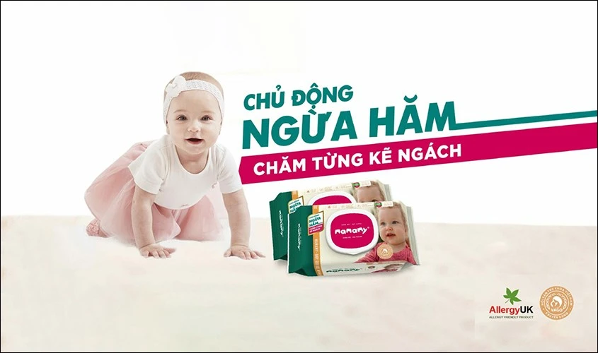 Khăn ướt Mamamy cho trẻ em