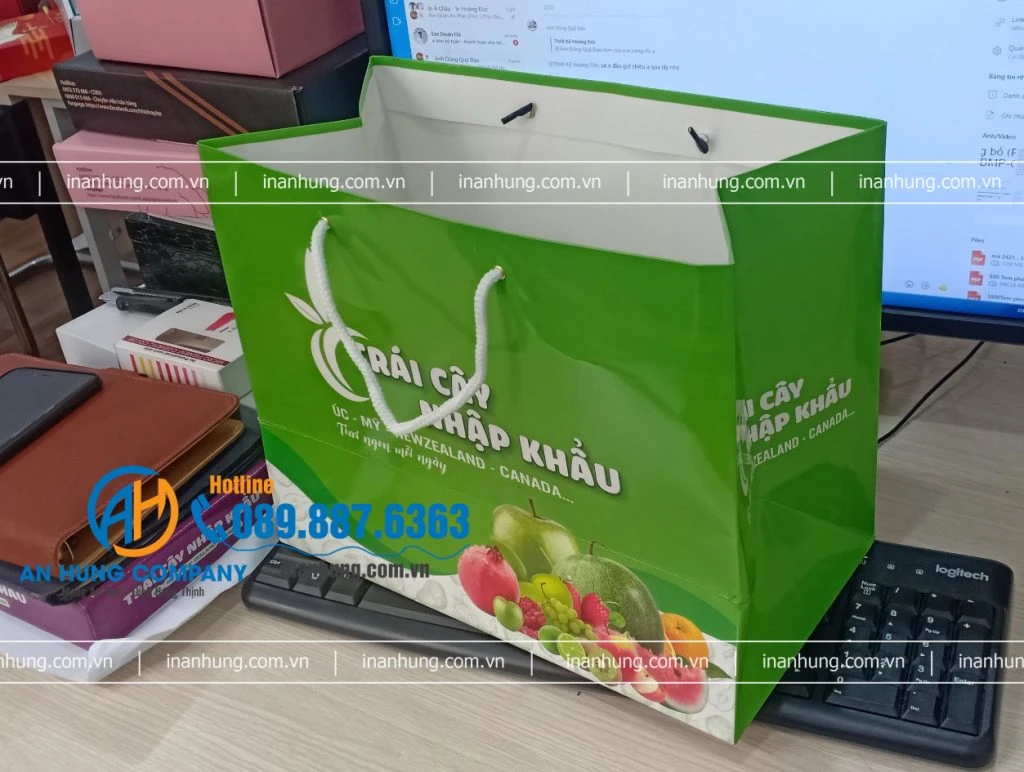 Tại sao nên in túi giấy? Các loại túi giấy được sử dụng phổ biến nhất hiện nay