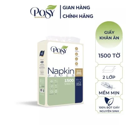 Giấy Ăn Vuông Dạng Rút