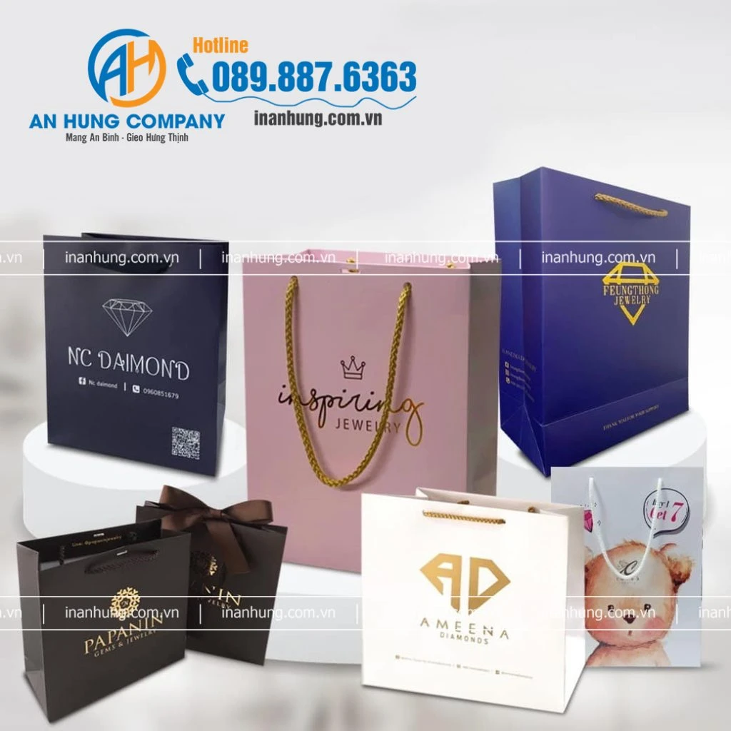 Tại sao nên in túi giấy? Các loại túi giấy được sử dụng phổ biến nhất hiện nay