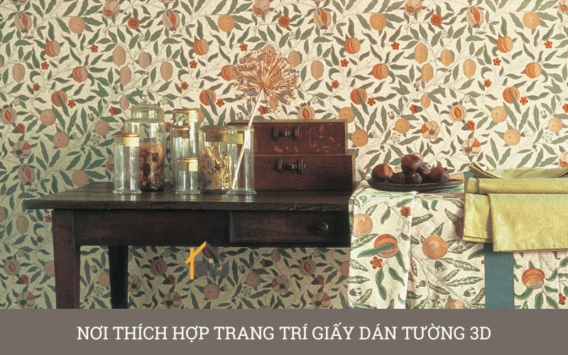 Giấy dán tường bếp chống mỡ, chịu nhiệt cao cấp tại Tolico - Tolico.vn