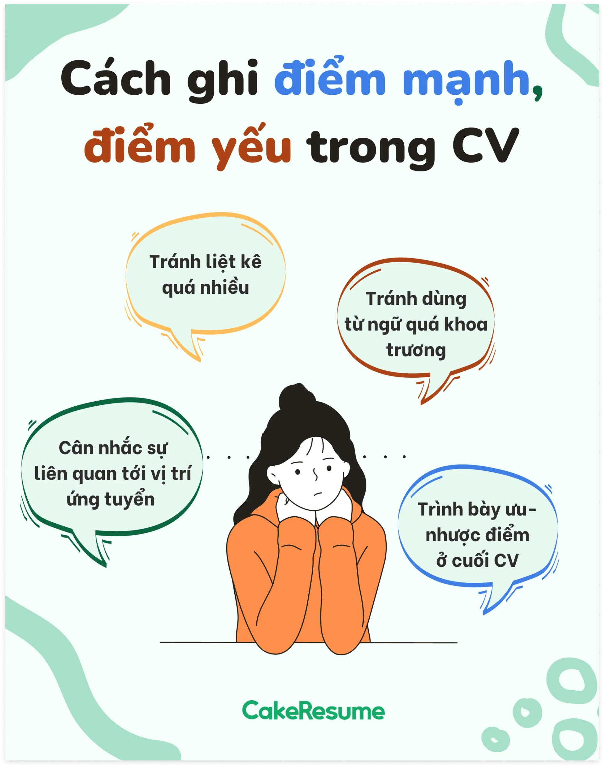 Khám Phá 10 Điểm Yếu Của Bản Thân Trong CV