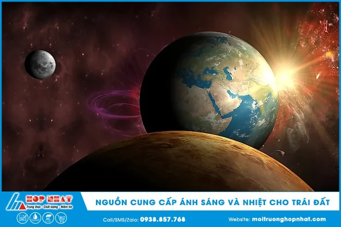 Nguồn cung cấp nhiệt cho mặt đất là năng lượng của mặt trời