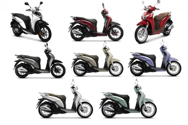 Khám Phá Màu Xe SH Mode Đầy Ấn Tượng