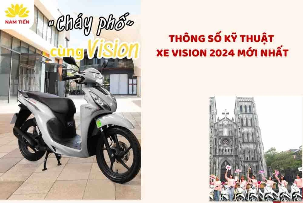 Thông số xe Vision 2024 và những cải tiến nổi bật