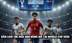 Dàn Sao Trẻ Hứa Hẹn Bùng Nổ Tại World Cup 2026
